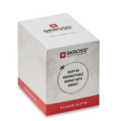 Adapter z USB World to Europe / Biały MO6881-06