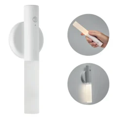 Ładowalna lampka z czujnikiem / Bialy MO2462-06