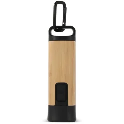 Ładowalna latarka R-ABS & Bamboo / Czarny LT93318-N0002