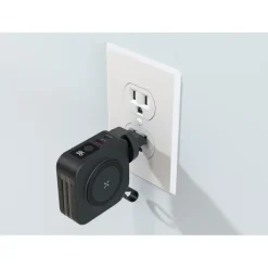 Ładowarka 5 w 1 Urban Vitamin Saratoga / Czarny P301.951