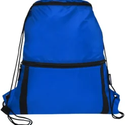 Adventure termoizolowana torba ściągana sznurkiem o pojemności 9 l z materiału z recyklingu z certyfikatem GRS / Błękit królewski 12064753