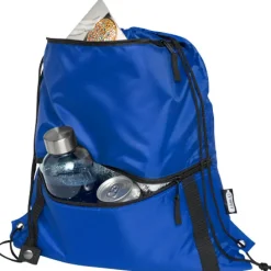 Adventure termoizolowana torba ściągana sznurkiem o pojemności 9 l z materiału z recyklingu z certyfikatem GRS / Błękit królewski 12064753