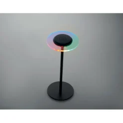 Akumulatorowa żelazna lampa / Czarny MO2950-03