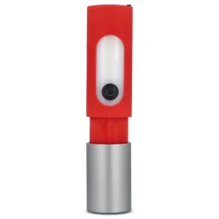 Akumulatorowa latarka LED 10 W z funkcją zoom 300 lm / Czerwony LT93319-N0021