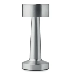 Akumulatorowa metalowa lampa stoło / Srebrny Mat MO2478-16
