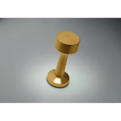 Akumulatorowa metalowa lampa stoło / Matowy Zloty MO2478-98