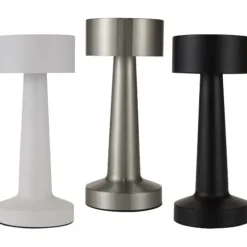Aludra lampa stołowa z możliwością ładowania i ściemniania, z 3 trybami świecenia / Czarny 12448990