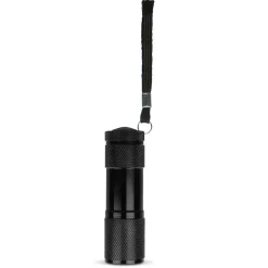Aluminiowa latarka LED / Czarny LT90960-N0002