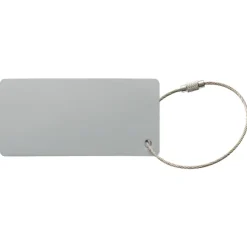 Aluminiowa zawieszka na bagaż / Srebrny LT99609-N0005