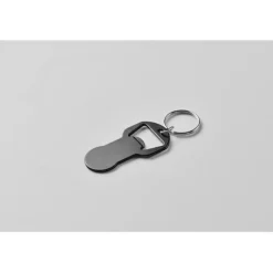 Aluminiowy brelok z otwieraczem do / Czarny MO2793-03