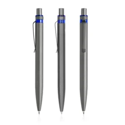 Aluminiowy długopis z recyklingu z kolorowym akcentem / Alur / Royal blue IP13155264