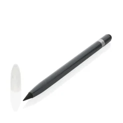 Aluminiowy "wieczny" ołówek z gumką / Szary P611.122