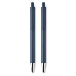 Aluminiowy zestaw piśmienniczy z r / Francuski Granat MO2567-85