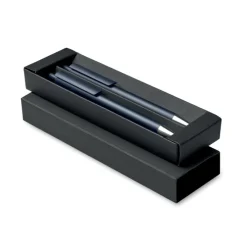 Aluminiowy zestaw piśmienniczy z r / Francuski Granat MO2567-85
