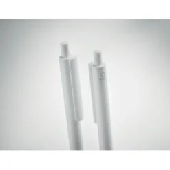 Aluminiowy zestaw piśmienniczy z r / Bialy MO2567-06
