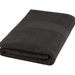 Amelia bawełniany ręcznik kąpielowy o gramaturze 450 g/m² i wymiarach 70 x 140 cm / Antracyt 11700284