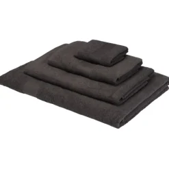 Amelia bawełniany ręcznik kąpielowy o gramaturze 450 g/m² i wymiarach 70 x 140 cm / Antracyt 11700284