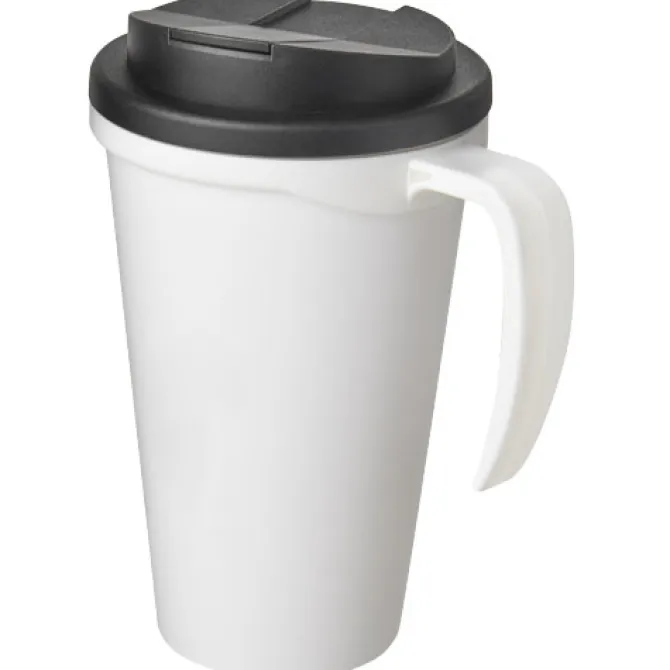 Americano® Grande 350 ml mug with spill-proof lid / Biały 21042107