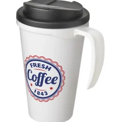 Americano® Grande 350 ml mug with spill-proof lid / Biały 21042107