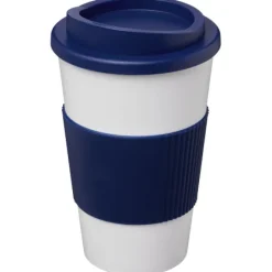 Americano® 350 ml termoizolowany kubek z uchwytem / Niebieski 22000298