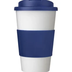 Americano® 350 ml tumbler with grip & spill-proof lid / Biały 21069601