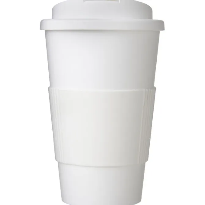Americano® 350 ml tumbler with grip & spill-proof lid / Niebieski 21069614