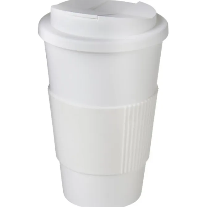 Americano® 350 ml tumbler with grip & spill-proof lid / Niebieski 21069614
