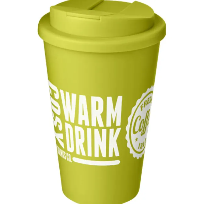 Americano® 350 ml tumbler with spill-proof lid / Limonka 21069529