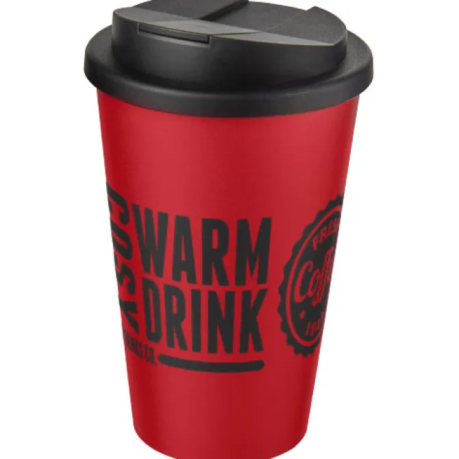 Americano® 350 ml tumbler with spill-proof lid / Czerwony 21069520