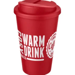 Americano® 350 ml tumbler with spill-proof lid / Czerwony 21069519