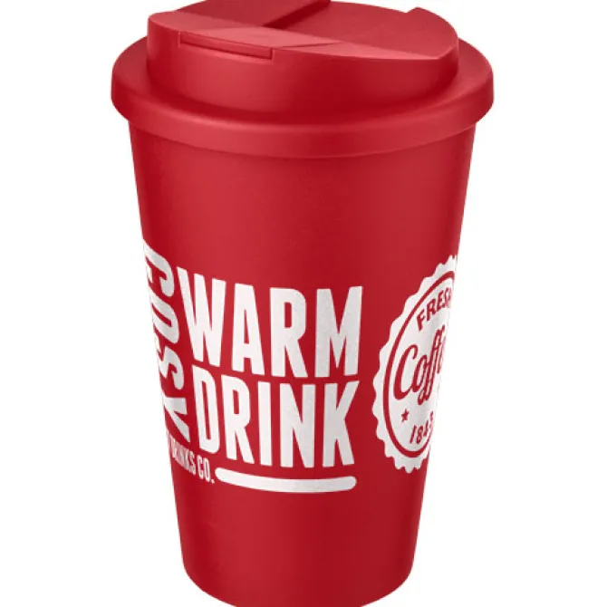 Americano® 350 ml tumbler with spill-proof lid / Czerwony 21069519
