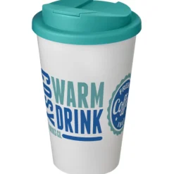 Americano® 350 ml tumbler with spill-proof lid / Biały 21069504