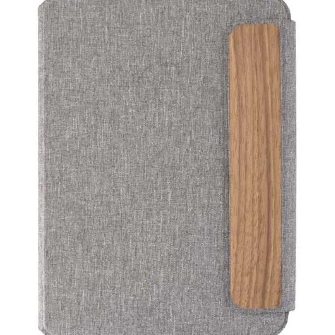 Andean portfolio A5 z recyklingu z certyfikatem RCS / Szary 10799382
