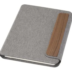Andean portfolio A5 z recyklingu z certyfikatem RCS / Szary 10799382