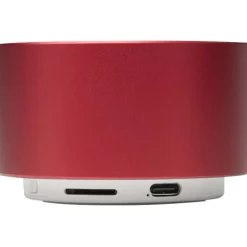 Ankaa bezprzewodowy głośnik Bluetooth® o mocy 3 W z recyklingowanego aluminium / Czerwony 12448621