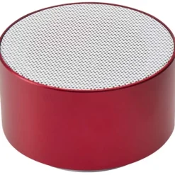 Ankaa bezprzewodowy głośnik Bluetooth® o mocy 3 W z recyklingowanego aluminium / Czerwony 12448621