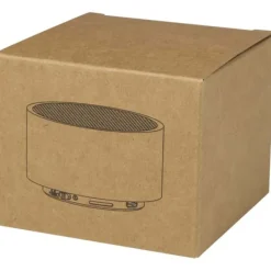 Ankaa bezprzewodowy głośnik Bluetooth® o mocy 3 W z recyklingowanego aluminium / Czarny 12448690