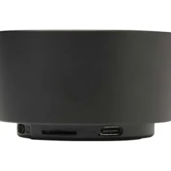 Ankaa bezprzewodowy głośnik Bluetooth® o mocy 3 W z recyklingowanego aluminium / Czarny 12448690