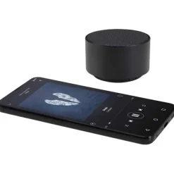 Ankaa bezprzewodowy głośnik Bluetooth® o mocy 3 W z recyklingowanego aluminium / Czarny 12448690