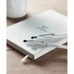 Antybakt. notes A5 w linie / Biały MO6141-06