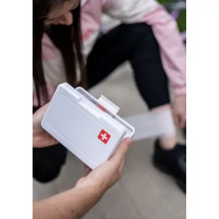 Apteczka w plastikowym opakowaniu, 65 el. | Ramona / Biały V7249-02