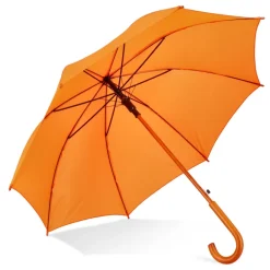 Aran 190T poliester 23" parasol z uchwytem otwierany automatycznie / Pomarańczowy LT97118-N0026