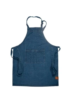 ARON FARTUCH DENIM, NIEBIESKI / Niebieski 5018585-