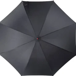 Automatycznie otwierana parasolka laska 23'' / Czarny / czerwony LT97109-N0221