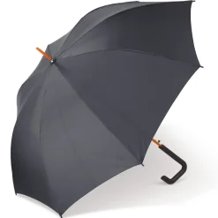 Automatycznie otwierana parasolka laska 23'' / Czarny / pomarańczowy LT97109-N0226