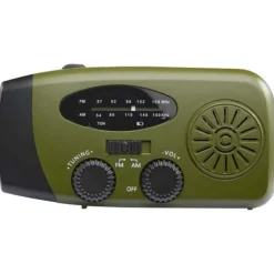 Avior radio awaryjne z certyfikatem RCS z tworzyw sztucznych pochodzących z recyklingu / Wojskowy zielony 12451464
