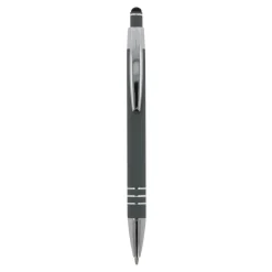 Ballpen Athens Metalowy miękki dotyk / Szary LT87781-N0061