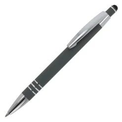 Ballpen Athens Metalowy miękki dotyk / Szary LT87781-N0061