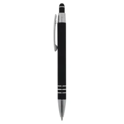 Ballpen Athens Metalowy miękki dotyk / Czarny LT87781-N0002