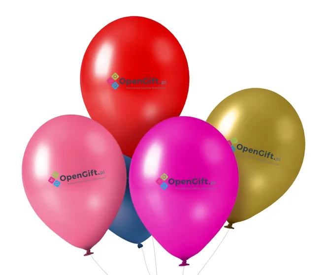 Balon lateksowy, metalizowany 24 cm/10" (cali) / Metalik EV23M